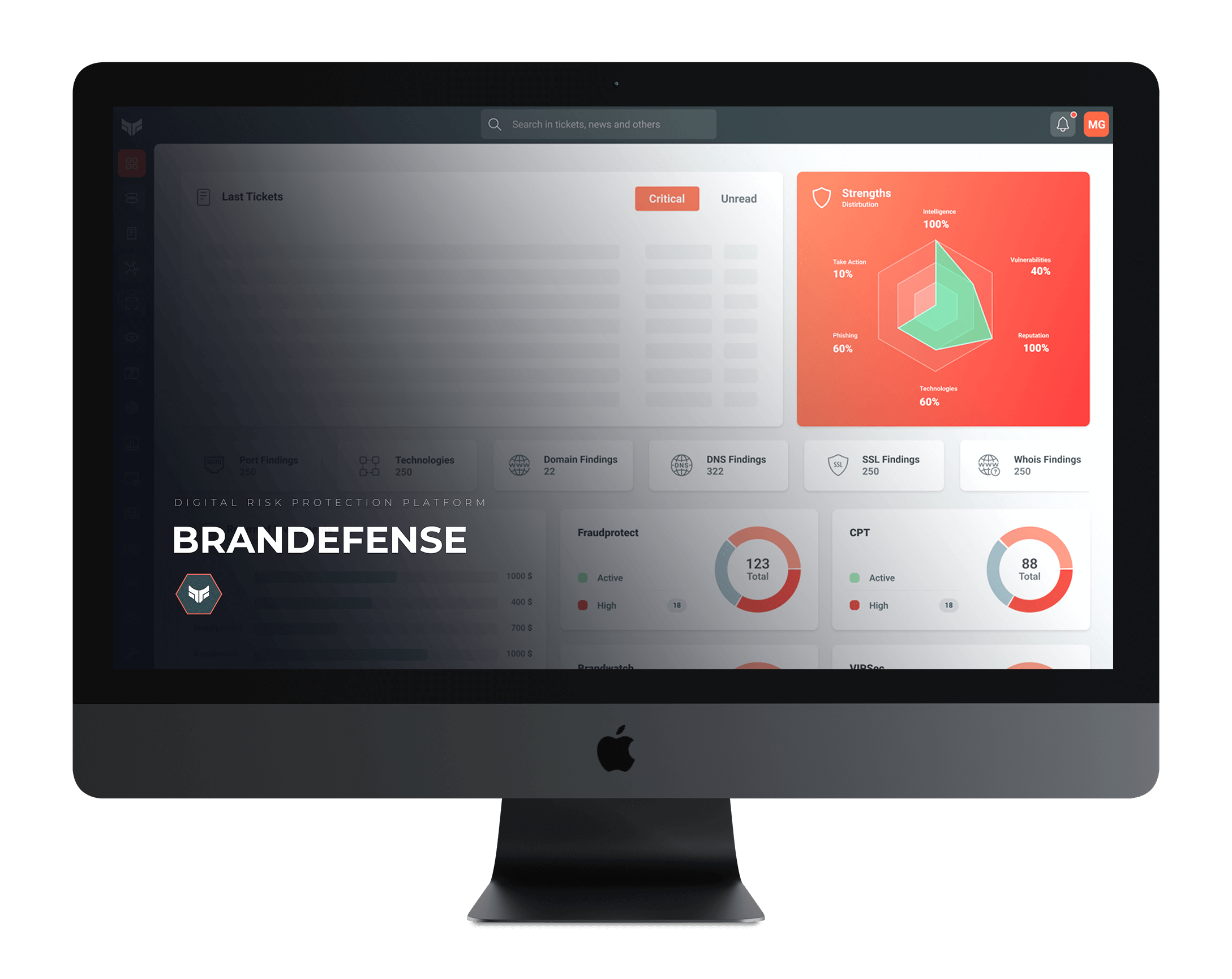 brandefense web mockup