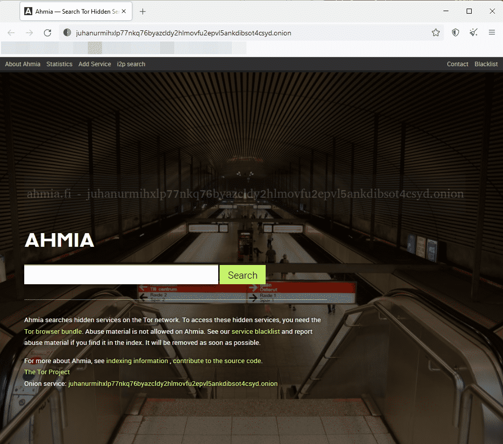 ahmia deep web saerch engine