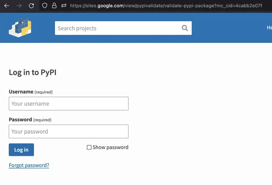 phishing attacks targeting python package repository (pypi) users detected