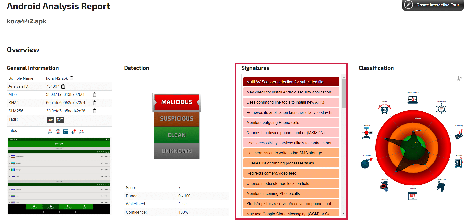 Android rat kora 442