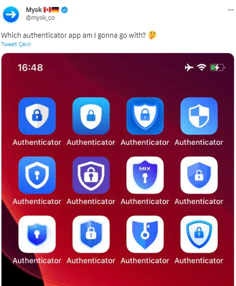 fake authenticator apps on stores