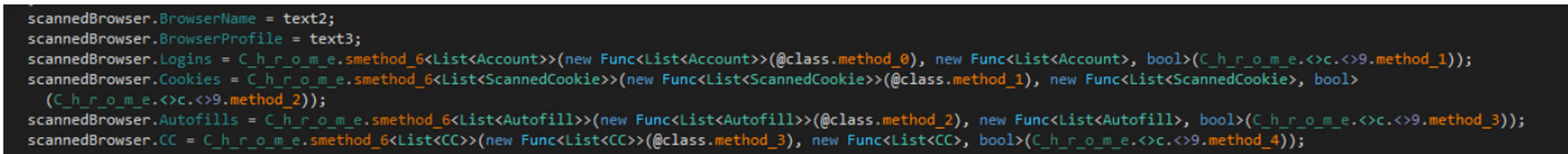Created scannedBrowser object for redline