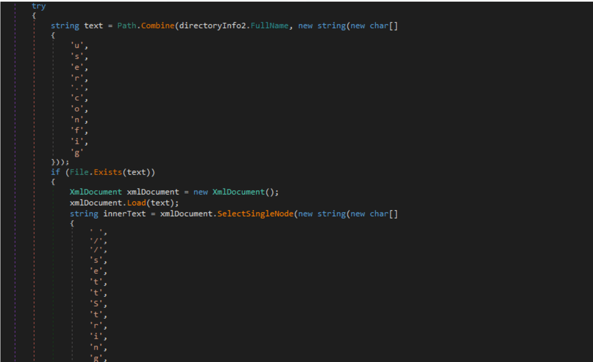 user configuration file in redline