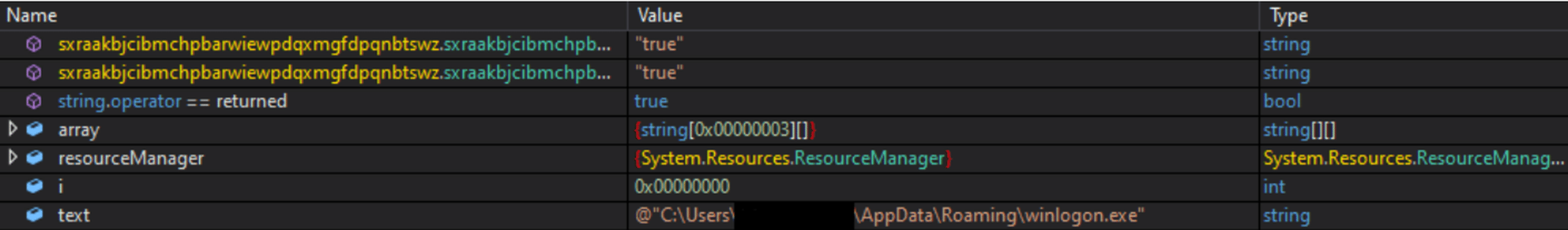 redliine stealer malware extracted