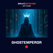 GhostEmperor: Advanced China-Linked Espionage Campaigns 1 Illustration of GhostEmperor APT with a hooded figure wearing a digital crown symbolizing cyber espionage and stealth operations.