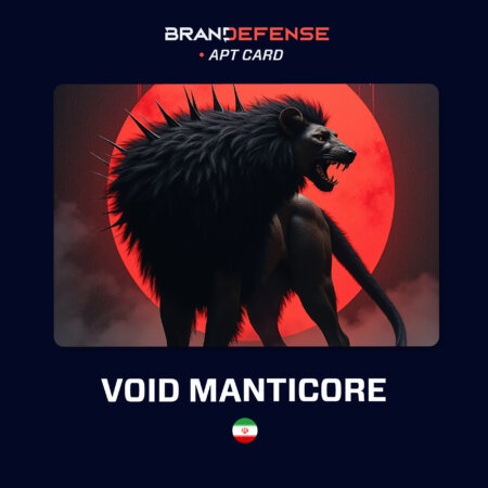 Illustration of Void Manticore, symbolizing Iran-aligned hacktivist APT operations targeting critical infrastructure.