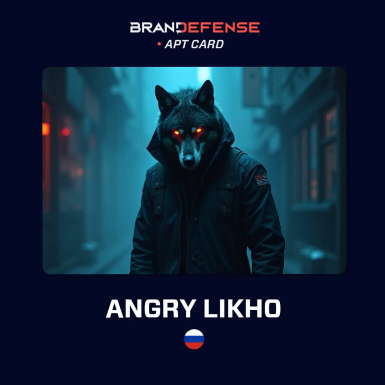 Angry Likho APT group profile representing a pro-Russian cyber espionage threat