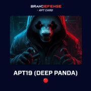 APT19 Deep Panda China-aligned advanced persistent threat group cyber espionage illustration