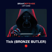 Tick APT Group Bronze Butler China aligned cyber espionage threat profile APT card