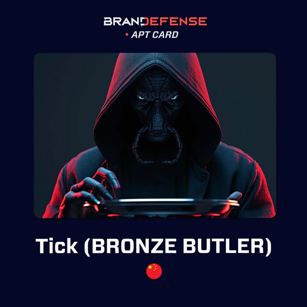 Tick APT Group (BRONZE BUTLER): A Long-Running East Asian Cy...