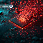 AI cybersecurity concept showing dark web monitoring and data breach detection