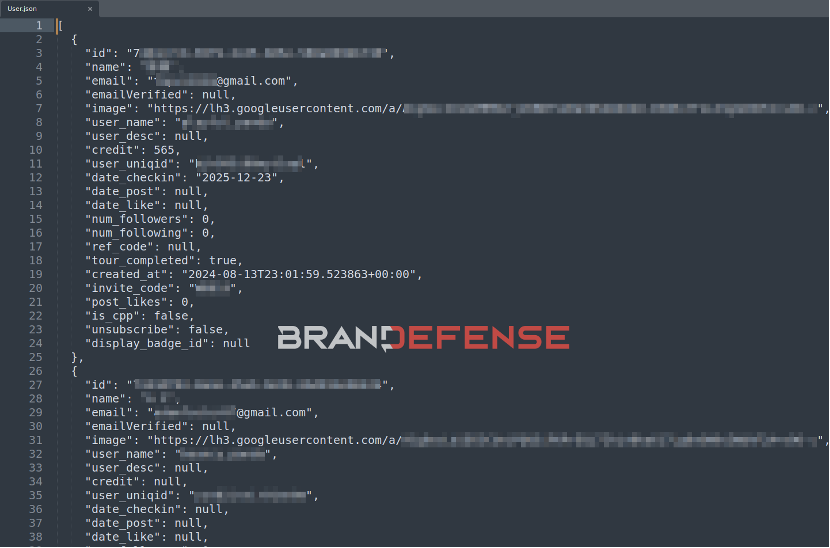 1 Million User Records Exposed: A Deep Dive into the Komiko AI App Data Breach 4 brandefense.io 1 million user records exposed a deep dive into the komiko ai app data breach image 3 Brandefense