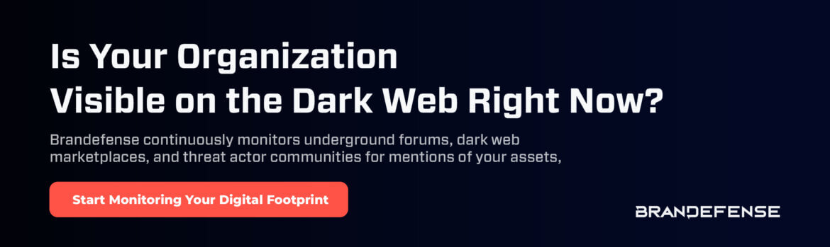 Dark web monitoring concept showing organizations checking if their assets are exposed on underground forums and marketplaces.
