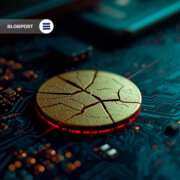 Cracked session cookie on a circuit board symbolizing session hijacking and MFA bypass