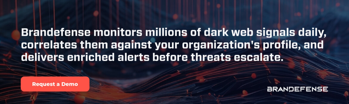 Dark web intelligence monitoring platform delivering real-time alerts