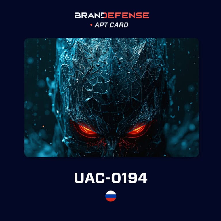 UAC-0194 APT threat actor cyber espionage NTLM attack visualization