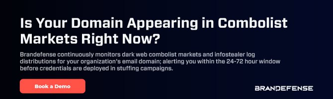 Dark web marketplaces and infosteleer log monitoring for domain security.