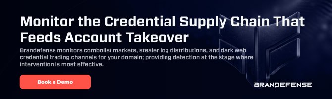 Monitor credential supply chain to prevent account takeover attacks.