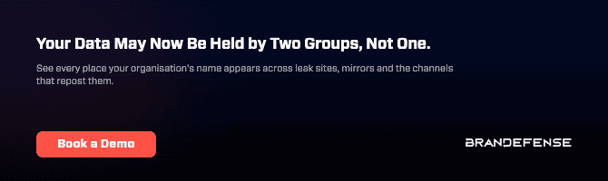 The Leak Site Got Breached: What ShinyHunters' Takeover of Clop Means for the Companies Listed on It 1 Secure data protection illustration for Brandefense cybersecurity services.