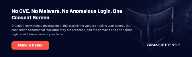 SaaS security alert screen showing no vulnerabilities or malware detected.