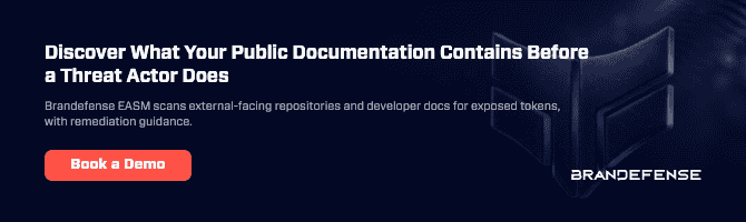 Public documentation exposing sensitive tokens and credentials.